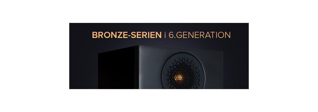 Ny Bronze 6G-serie fra Monitor Audio