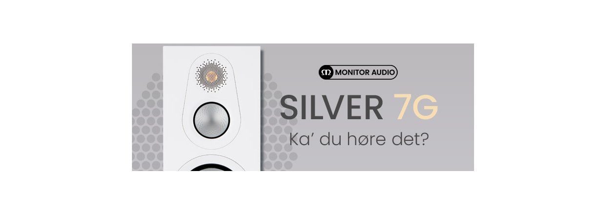 Ny Silver 7G-serie fra Monitor Audio