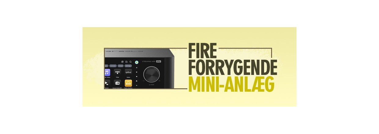 Fire Forrygende Mini-anlg