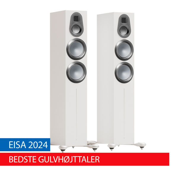 Den bedste gulvhjttaler ved EISA Awards 2024 - Monitor Audio Gold 300