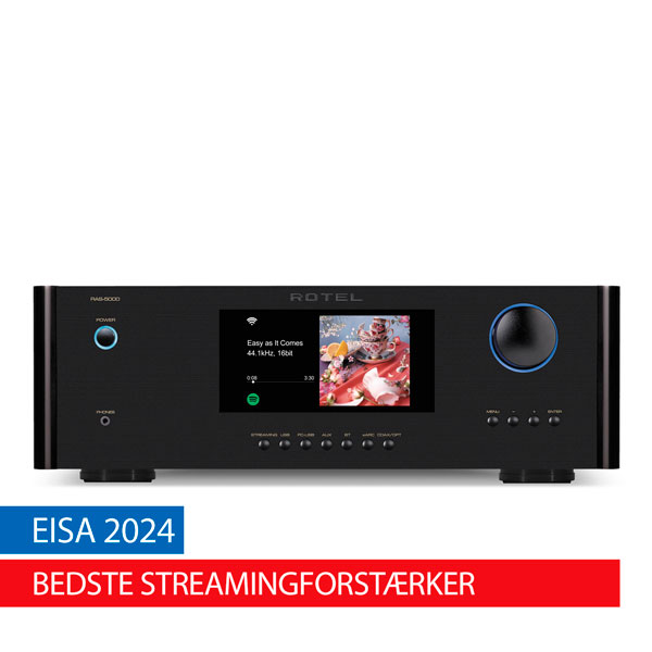 Rotel RAS-500 - Bedste streamingforstrker 2024