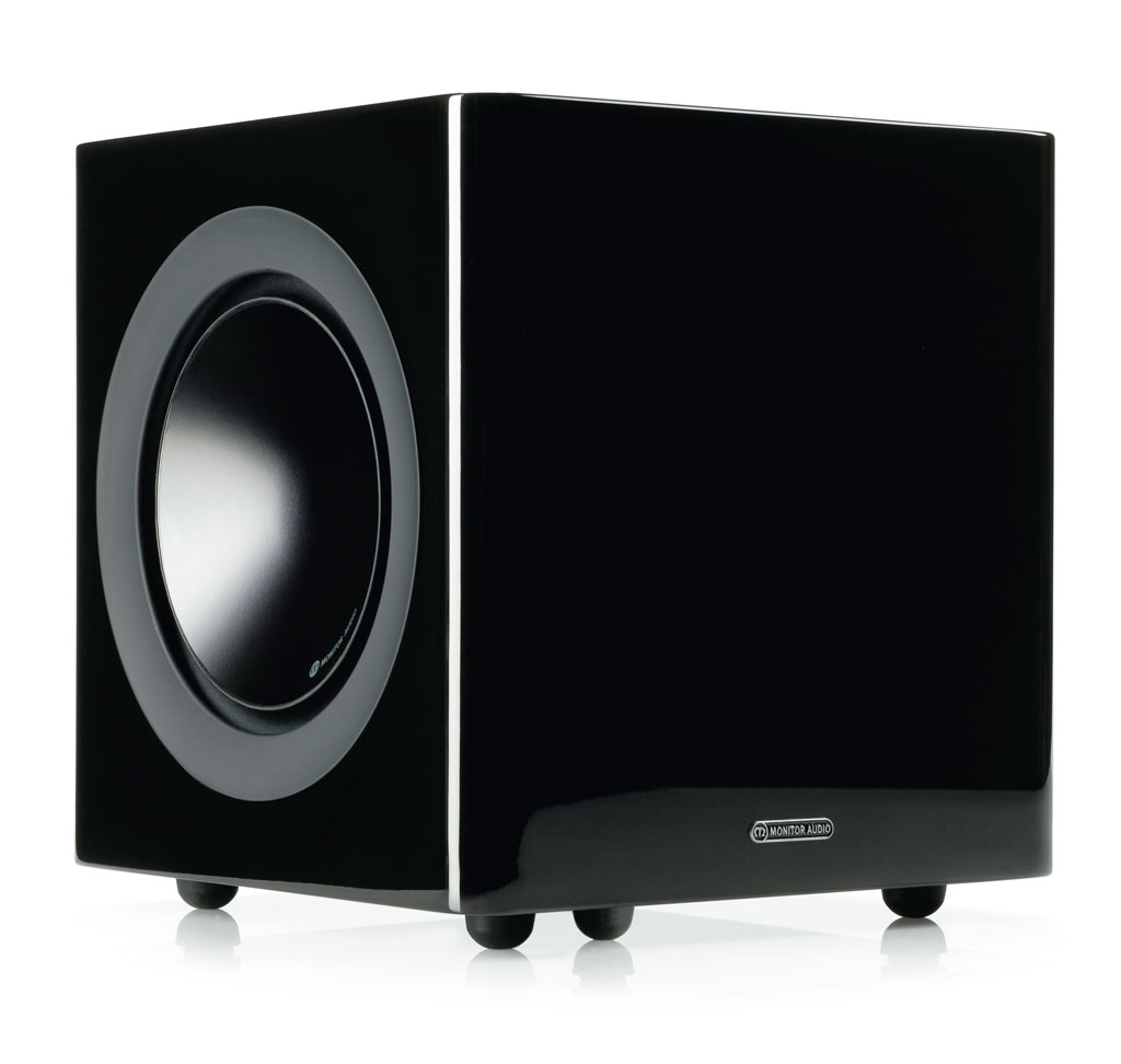 Monitor Audio Radius 380 subwoofer i flot design
