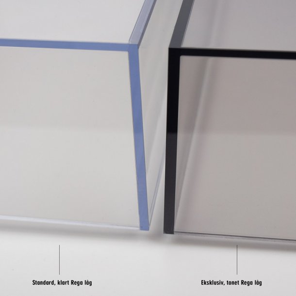 Rega dust cover, tinted