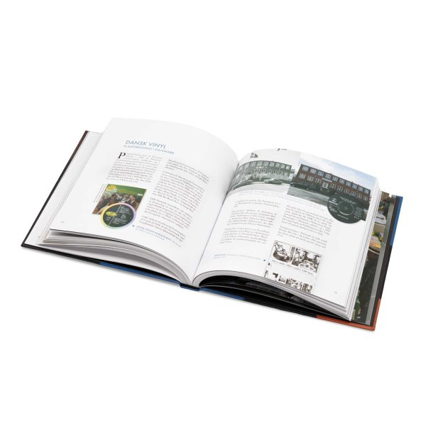 I bogen 'Alt om vinyl' kan du l�se om vinylpladernes historie, ogs� i Danmark