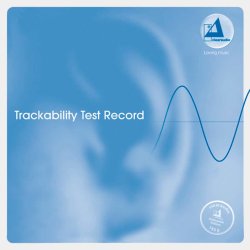 Clearaudio Trackability Test Record