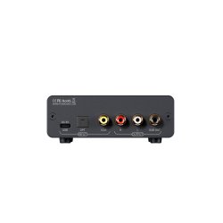 Du kan tilslutte Fosi Audio Q6 via optisk, koaksial eller USB