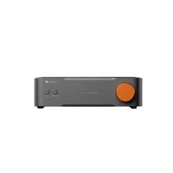 Fronten p� Fosi Audio S3 streamer er helt enkel og brugervenlig