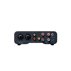 Bagsiden af Fosi Audio ZA3 med ind- og udgange