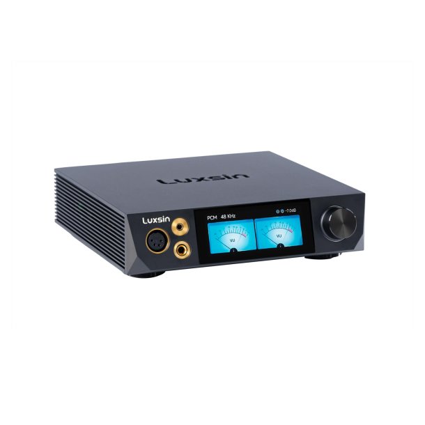 Luxsin X8 set fra en vinkel med oplyst display