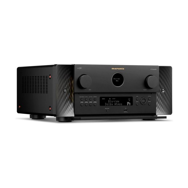 Marantz AV 30 fra siden med front �ben