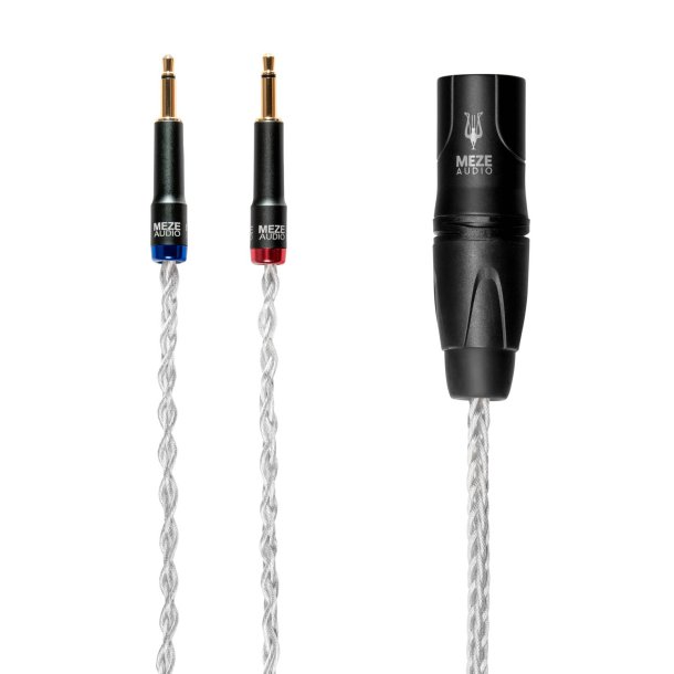 Meze Audio Mono 3.5mm Silver-Plated PCUHD Premium Cable