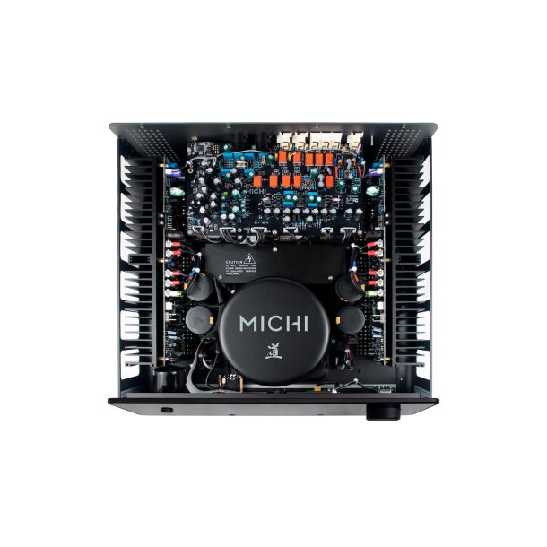 MICHI X430 er proppet med komponenter og naturligvis en topklasse trafo