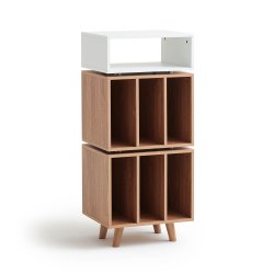 M�bel med plads til pladespiller og vinylplader