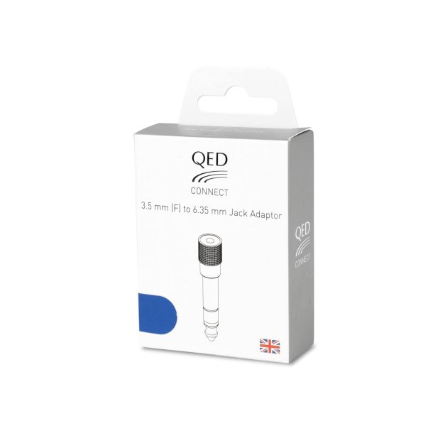 QED Adapter 3,5 til 6,3mm