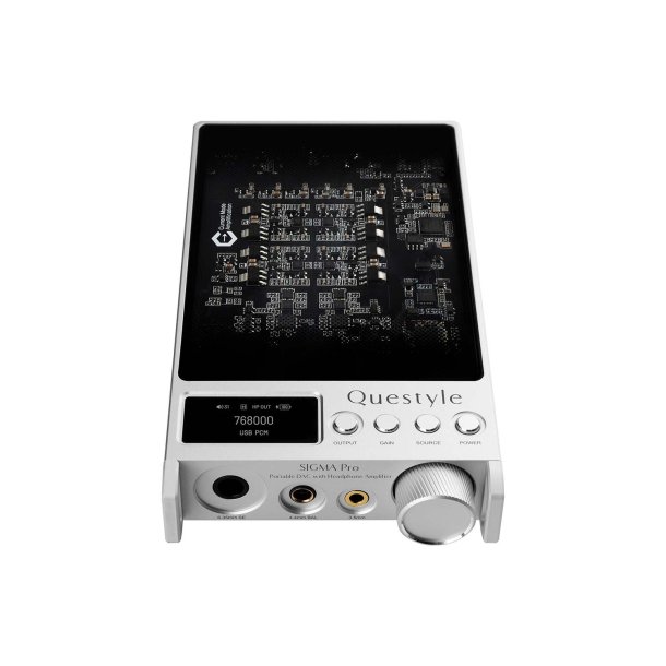 Questyle Sigma Pro, s�lv - hovedtelefonforst�rker og DAC