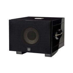 REL S/550 subwoofer i sort blank finish