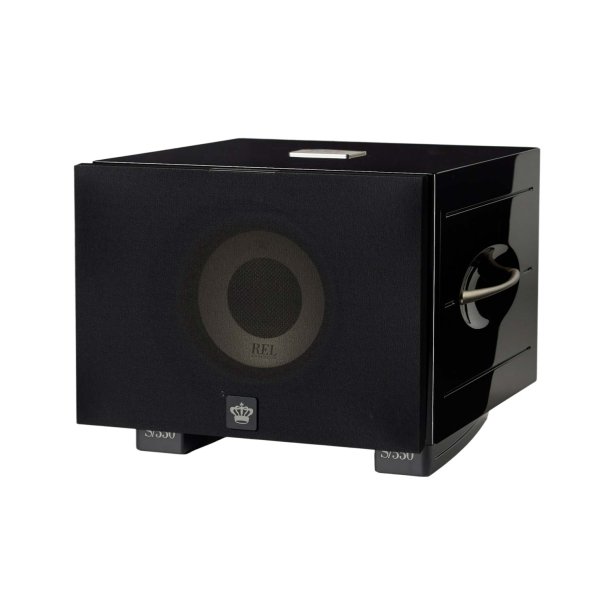 REL S/550 subwoofer i sort blank finish