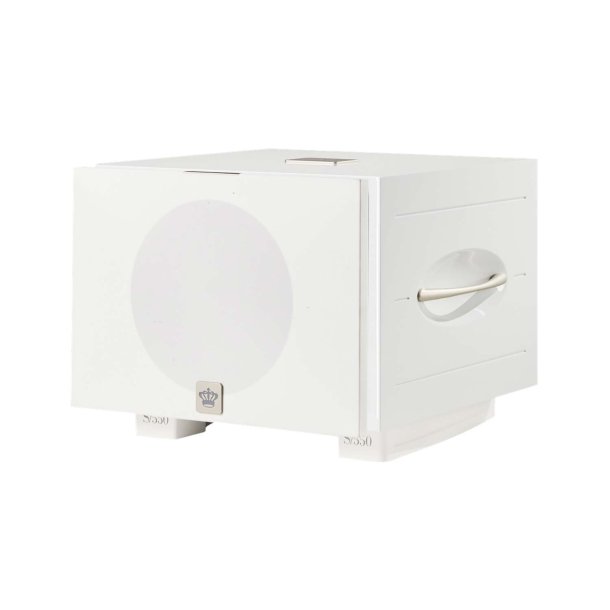 REL S/550 subwoofer i hvid blank finish