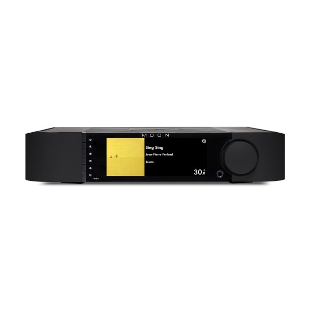 Simaudio MOON Compass 491 streaming forforst�rker i sort finish
