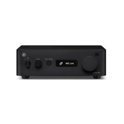 Yamaha WXA-70A forst�rker set fra toppen i sort finish