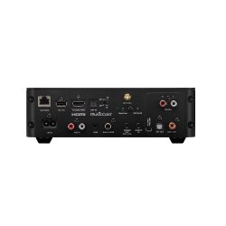 Bagsiden af Yamaha WXC-70A i sort