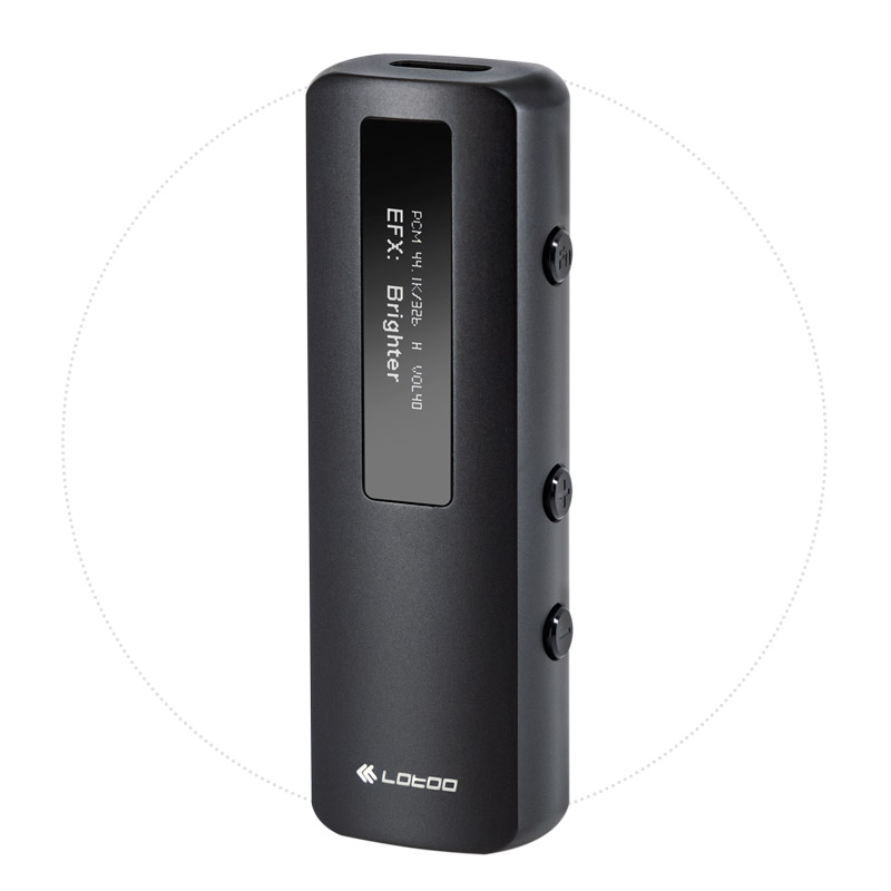 Bærbar DAC/Forstærk.